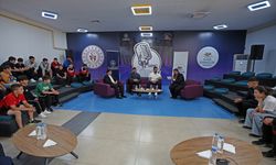 Türkiye Güreş Federasyonu Başkanı Akgül, Kars'ta söyleşiye katıldı: