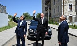Türkmenistan Milli Lideri Berdimuhammedov, Cumhurbaşkanı Aliyev ile Karabağ'ı ziyaret etti