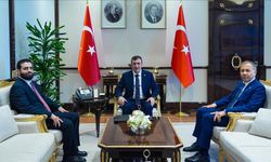 Cumhurbaşkanı Yardımcısı Yılmaz, Suriye İçişleri Bakanı Hattab ile görüştü