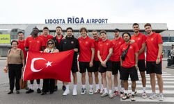 A Milli Erkek Basketbol Takımı, Avrupa Şampiyonası için Letonya'da