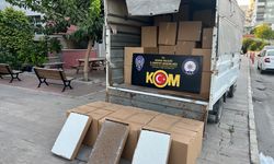 Adana'da 1 milyon 650 bin makaron ele geçirildi