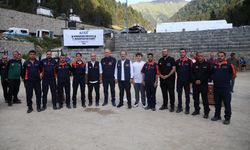 AFAD Başkanı Pehlivan, Karadeniz Bölgesi 2. Akreditasyon Kampı'nı ziyaret etti: