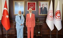 Aile ve Sosyal Hizmetler Bakanı Göktaş, DSÖ Türkiye Temsilcisi Atatrah'ı kabul etti