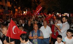 Amasya'da 30 Ağustos Zafer Bayramı dolayısıyla fener alayı düzenlendi