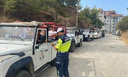 Antalya'da safari araçları denetlendi