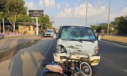 Aydın'da kamyonetle çarpışan motosikletin sürücüsü öldü