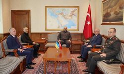 Bakan Güler, Ukrayna Milli Güvenlik ve Savunma Konseyi Sekreteri Umerov'u ağırladı