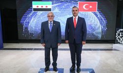Bakan Kacır, Suriyeli mevkidaşı Muhammed Nidal Eş-Şaar ile görüştü