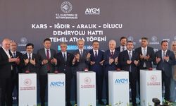 Bakan Uraloğlu, Kars-Iğdır-Aralık-Dilucu Demir Yolu Hattı Temel Atma Töreni'nde konuştu: (2)