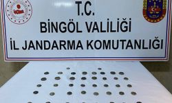 Bingöl'de 42 sikke ele geçirildi