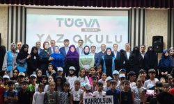 Bingöl'de TÜGVA yaz okulunun kapanışı dolayısıyla program düzenlendi