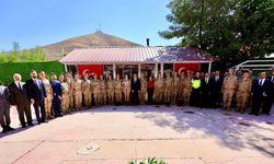Bitlis'te rütbe terfi töreni düzenlendi