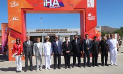 Çanakkale Valisi Toraman TEKNOFEST Savaşan İHA Yarışması'nın yapıldığı Gökçeada'yı ziyaret etti