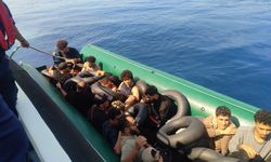 Çanakkale'de 74 düzensiz göçmen yakalandı