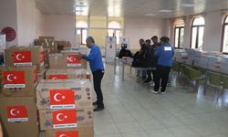 Çankırı'da kampanya kapsamında toplanan kırtasiye malzemeleri Suriye'deki öğrencilere ulaştırılacak
