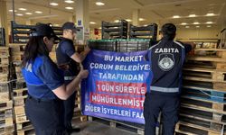 Çorum'da son kullanma tarihi geçmiş ürün satan zincir market şubesine 1 günlük kapatma cezası