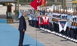 Cumhurbaşkanı Erdoğan, Gürcistan Cumhurbaşkanı Kavelashvili'yi resmi törenle karşıladı