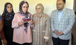 Cumhurbaşkanı Erdoğan'ın "Terörsüz Türkiye" mektubu Ardahan'da şehit annesine ulaştı