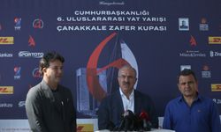 Cumhurbaşkanlığı Uluslararası Yat Yarışları'nın 3. etabı Çanakkale Zafer Kupası yapıldı