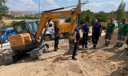 Denizli'de peyzaj düzenlemesinde Roma dönemine ait mezar taşı bulundu