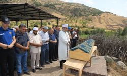Elazığ'da maden ocağındaki göçükte ölen işçinin cenazesi defnedildi