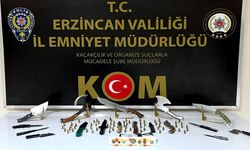 Erzincan'da tarihi eser kaçakçılığı operasyonunda 2 şüpheli yakalandı