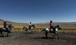 Erzurum'da '3. Geleneksel Rahvan At Yarışları' düzenlendi