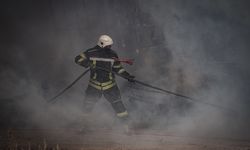 Erzurum'da kafede çıkan yangın söndürüldü