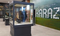 Erzurum'da, Karaz Kültürü'ne ait eserler sergileniyor
