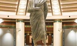 Evine dönen Marcus Aurelius heykeli ilk kez milletin evinde görücüye çıkıyor