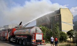 Fethiye'de çatı katında çıkan yangın hasara yol açtı