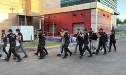 Gaziantep'te kaza süsüyle esnafı gasbeden 9 şüpheli yakalandı