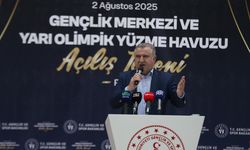 Gençlik ve Spor Bakanı Bak, Ardeşen Gençlik Merkezi ve Yarı Olimpik Yüzme Havuzu'nun açılışında konuştu: