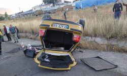 GÜNCELLEME - Erzurum'da takla atan otomobildeki 2 kişi öldü