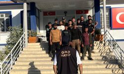 Hatay'da 14 düzensiz göçmen yakalandı
