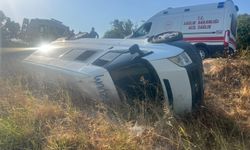 Hatay'da devrilen minibüsteki 13 kişi yaralandı