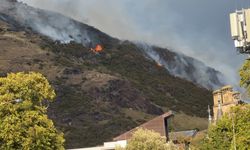 İskoçya'daki Arthur's Seat Tepesi'nde yangın çıktı