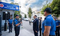 İstanbul İl Emniyet Müdürü Yıldız'dan Beşiktaş İlçe Emniyet Müdürlüğü'ne ziyaret
