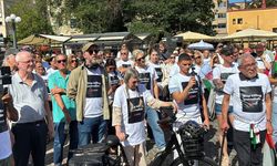 İsveç'te gazeteciler, Gazze'de meslektaşlarını öldüren İsrail'i protesto etti