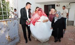 Kahramanmaraş'ta engelli bireyin gelinlik giyme hayali gerçek oldu