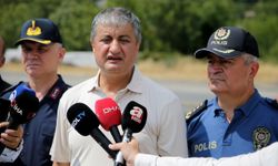 Karabük Valisi Yavuz, ormanlık alanda yeniden çıkan yangının çevrelendiğini söyledi: