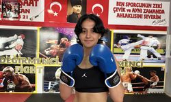 Kilo vermek için başladığı kick boksta Avrupa şampiyonluğunu hedefliyor