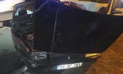 Kırklareli'nde iki otomobilin çarpıştığı kazada 1 kişi öldü, 3 kişi yaralandı