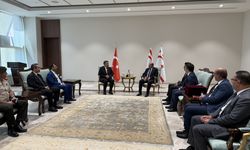 KKTC Cumhurbaşkanı Tatar, HAVELSAN Genel Müdürü Nacar'ı kabul etti