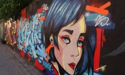 Kosova'da düzenlenen grafiti festivali renkli görüntüler oluşturdu