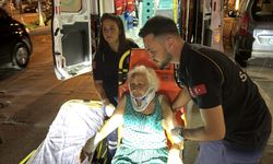 Kütahya'da evinde düşüp yaralanan yaşlı kadını ekipler kurtardı