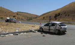 Malatya'da iki otomobilin çarpıştığı kazada 1 kişi öldü, 4 kişi yaralandı