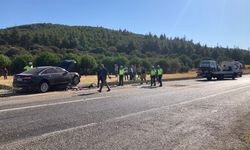 Manisa'da iki otomobilin çarpıştığı kazada 1 kişi öldü, 3 kişi yaralandı