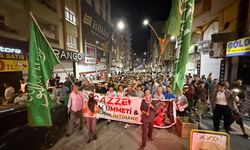 Mardin'de, İsrail'in Gazze'ye saldırıları protesto edildi