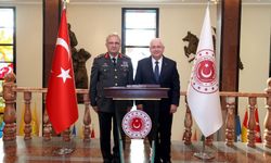 Milli Savunma Bakanı Güler, Kara Kuvvetleri Komutanı Orgeneral Tokel'i kabul etti